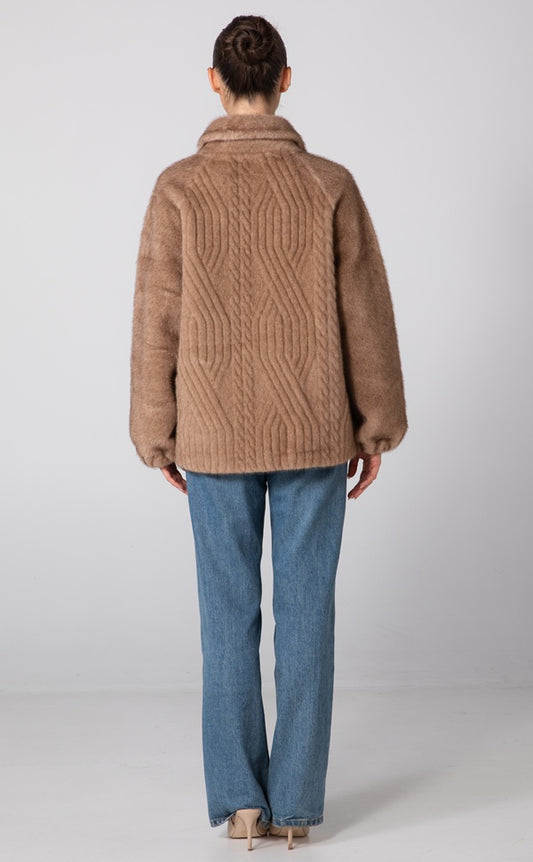 STEFFI JACKET - CAMEL