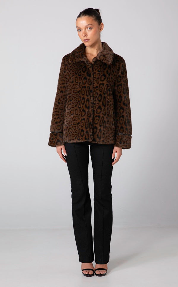 BLONDIE JACKET - LEOPARD