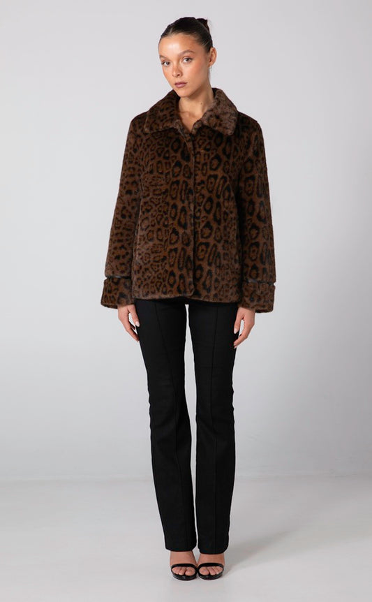 BLONDIE JACKET - LEOPARD