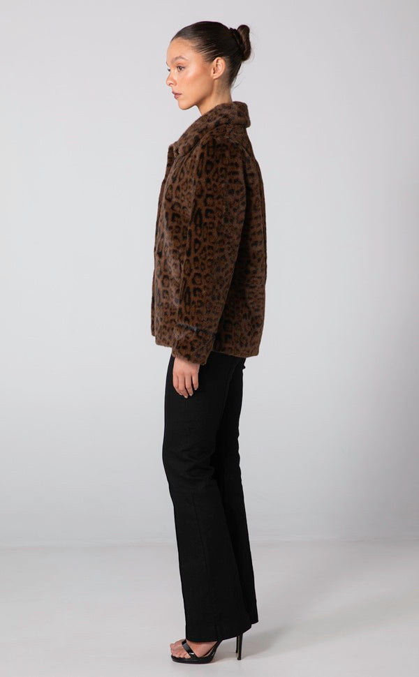 BLONDIE JACKET - LEOPARD