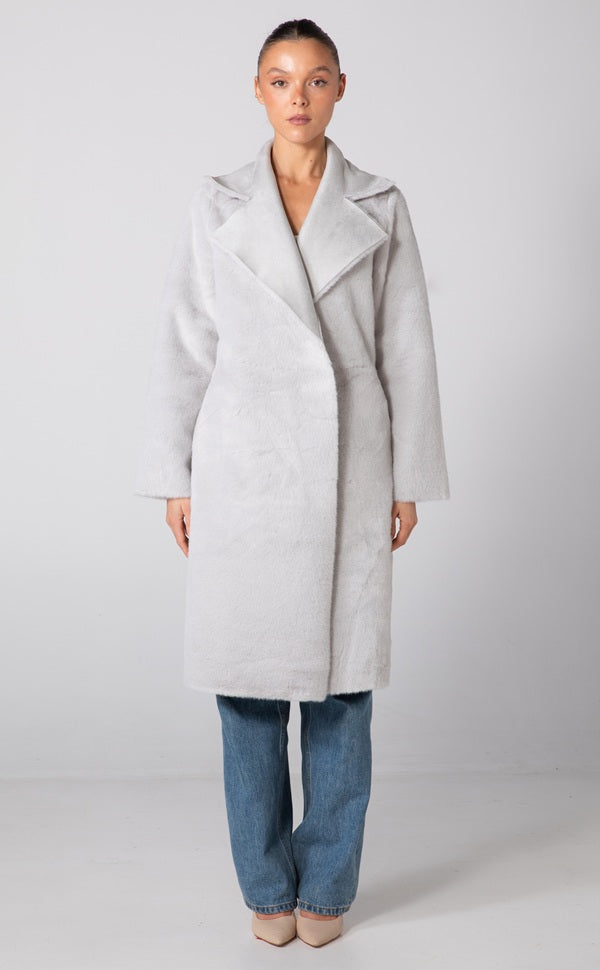 ELISE COAT - GREY MIST