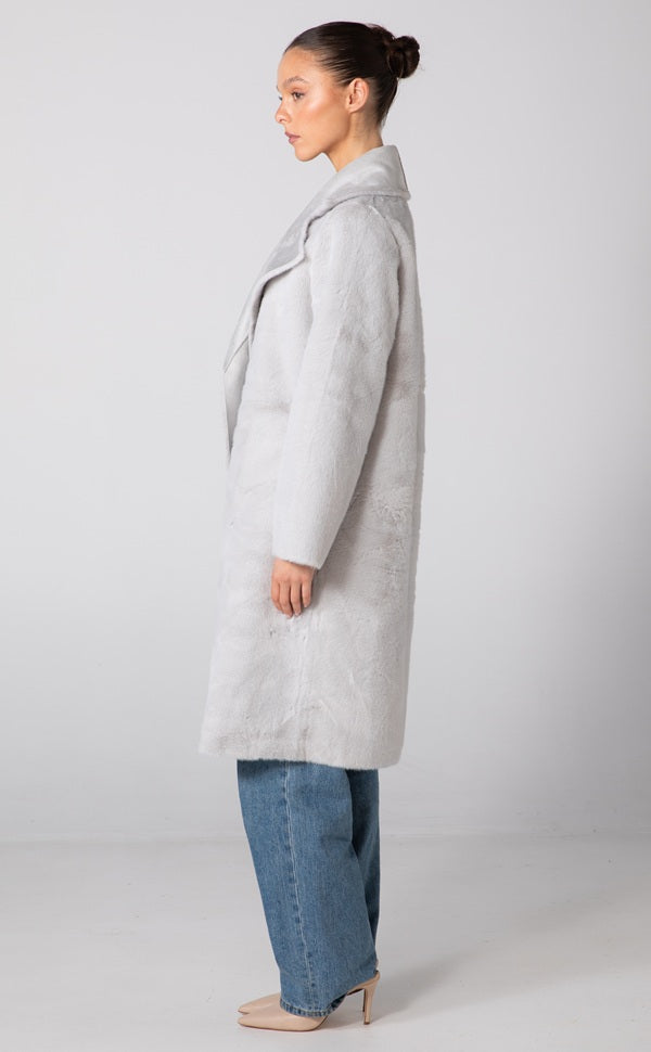 ELISE COAT - GREY MIST