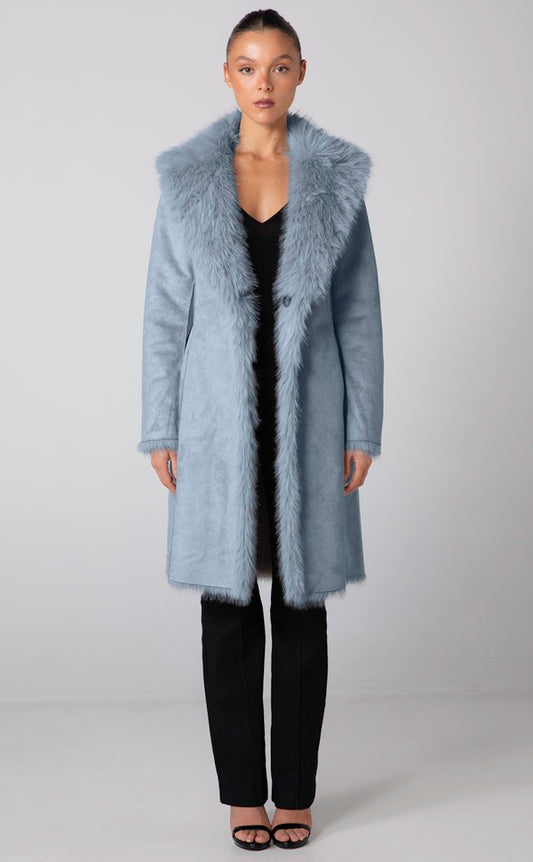 HARLEY REVERSIBLE COAT - BLUE
