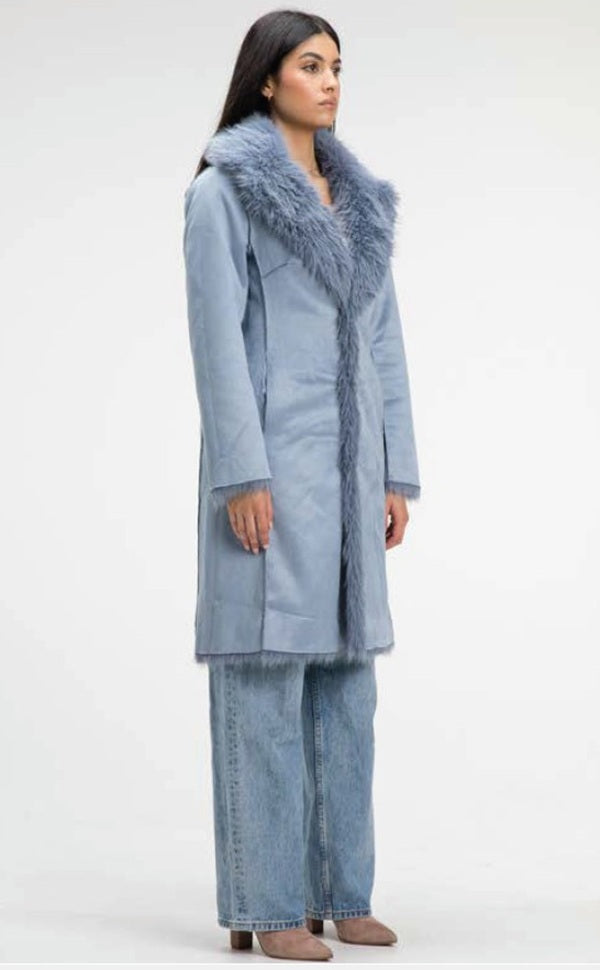HARLEY REVERSIBLE COAT - BLUE
