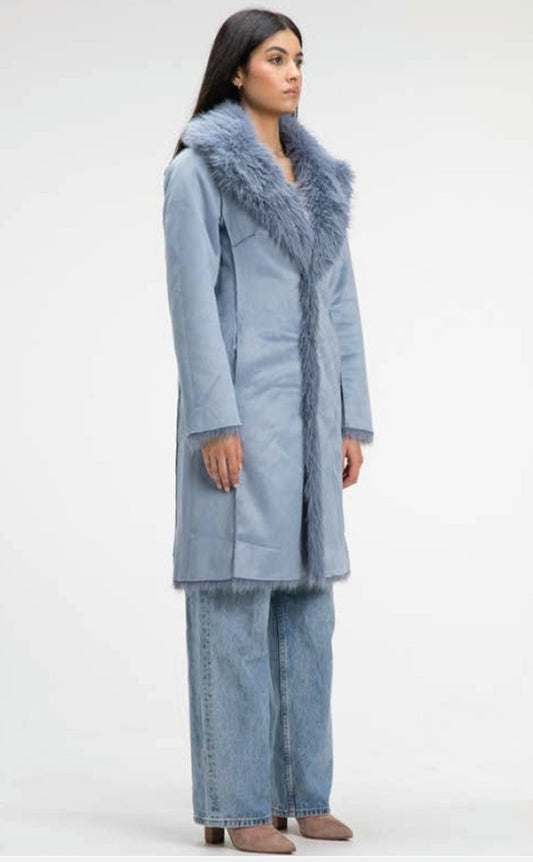 HARLEY REVERSIBLE COAT - BLUE
