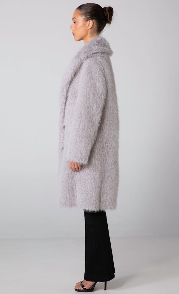 HARLEY REVERSIBLE COAT - GREY MIST