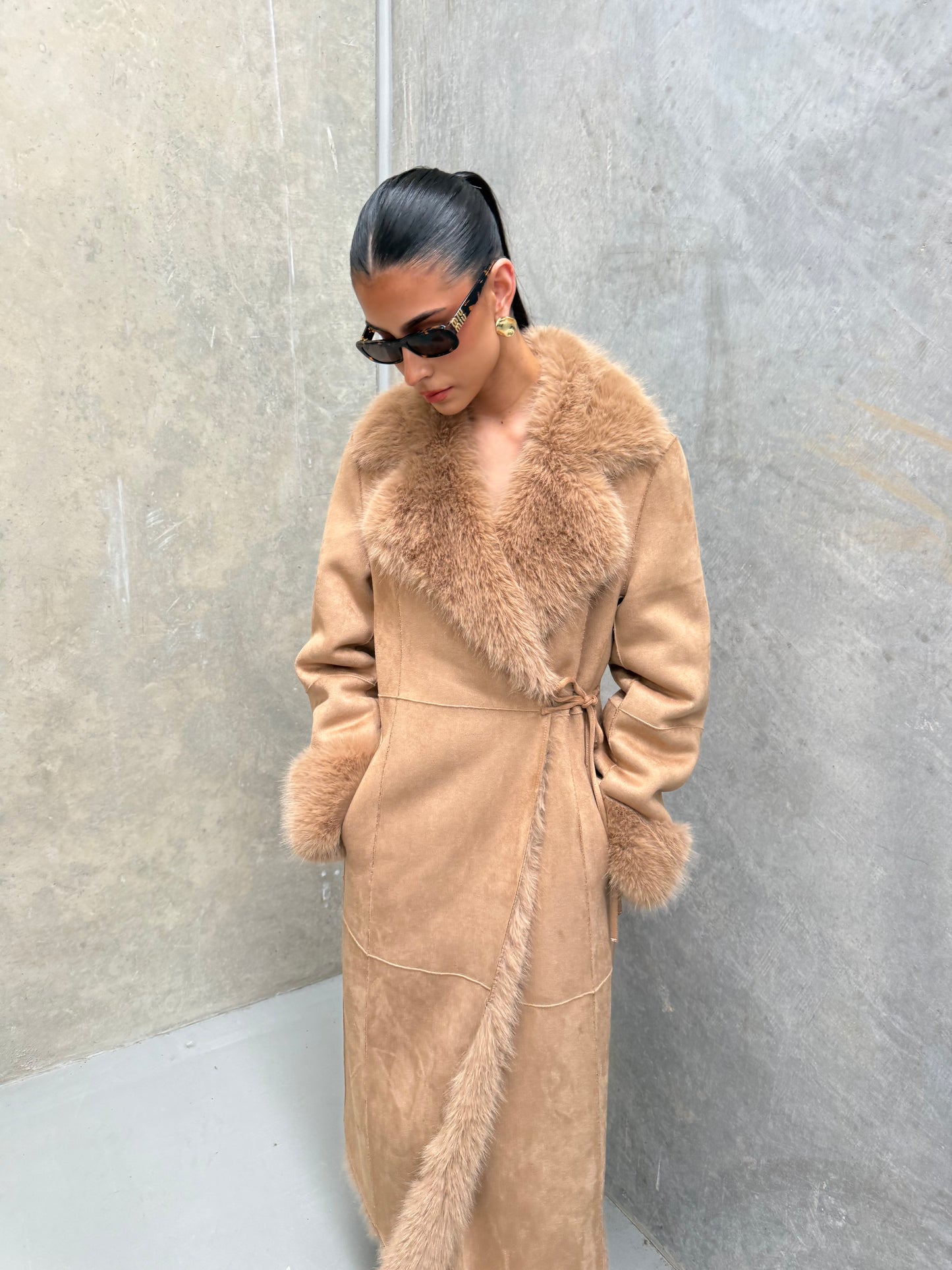LYRA COAT - TAN