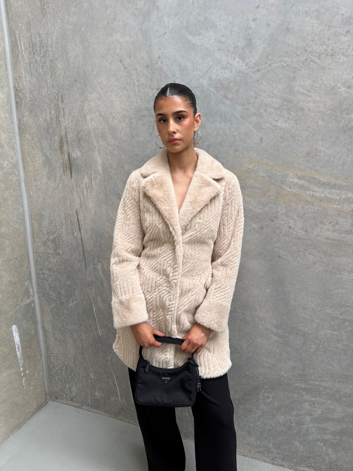 MIA COAT - BEIGE