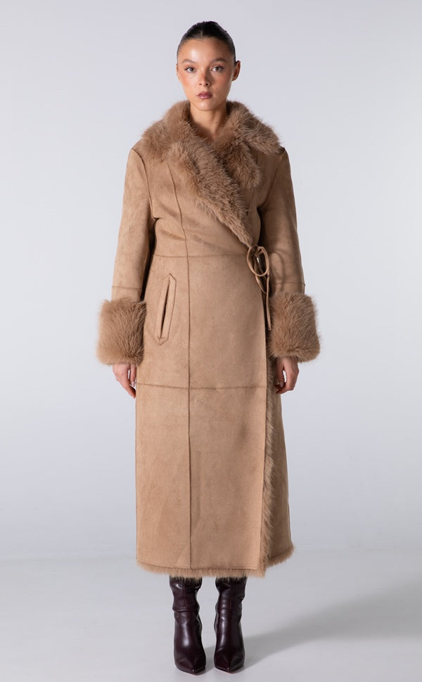 LYRA COAT - TAN