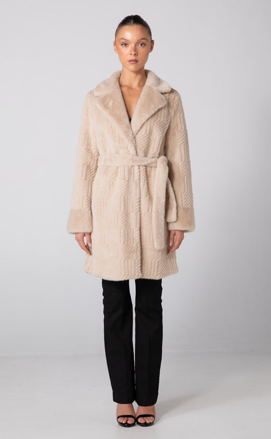 MIA COAT - BEIGE