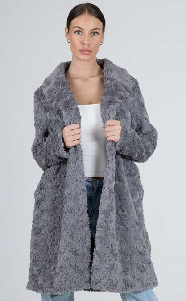 MILLA COAT - GREY