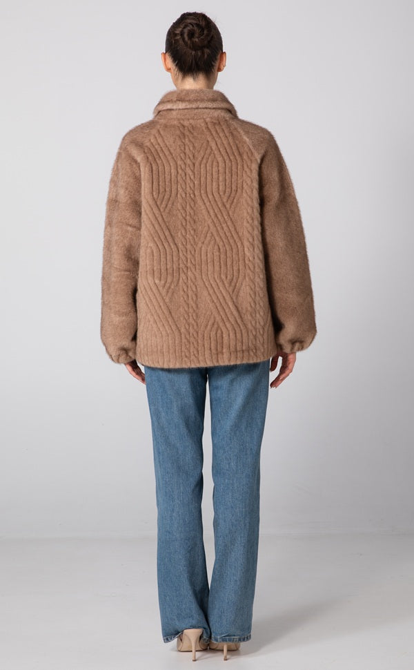 STEFFI JACKET - CAMEL